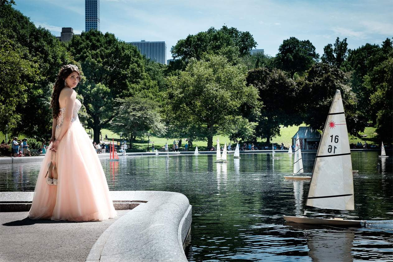 New Jersey Quinceanera Photographer Central Park,